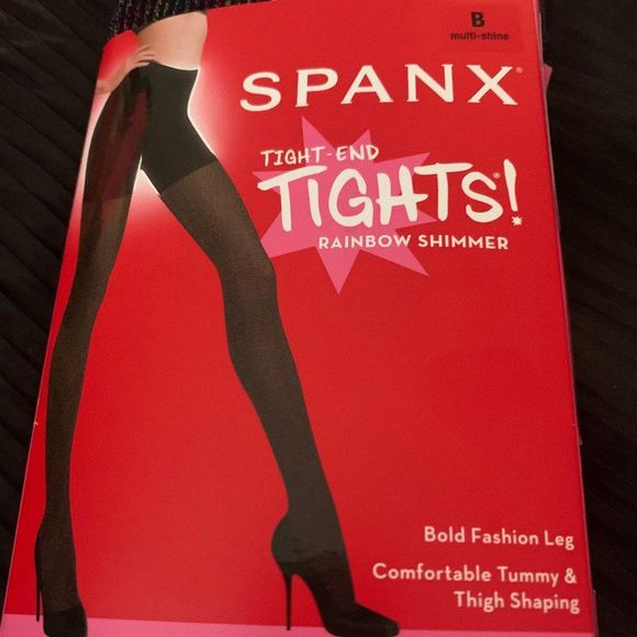 SPANKS TIGHT END TIGHTS RAINBOW SMIMMER (B) $39 Free Gift each Purchase - Picture 2 of 6